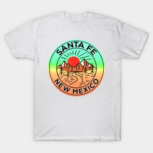 Santa Fe Ski New Mexico Skiing Basin T-Shirt